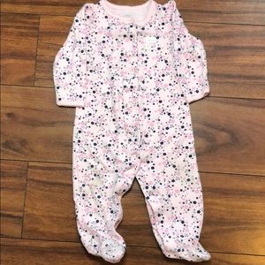 🏷 (SALE!) Carter’s Girl Pink, Black & Gray Sleepware (6-9 Months)